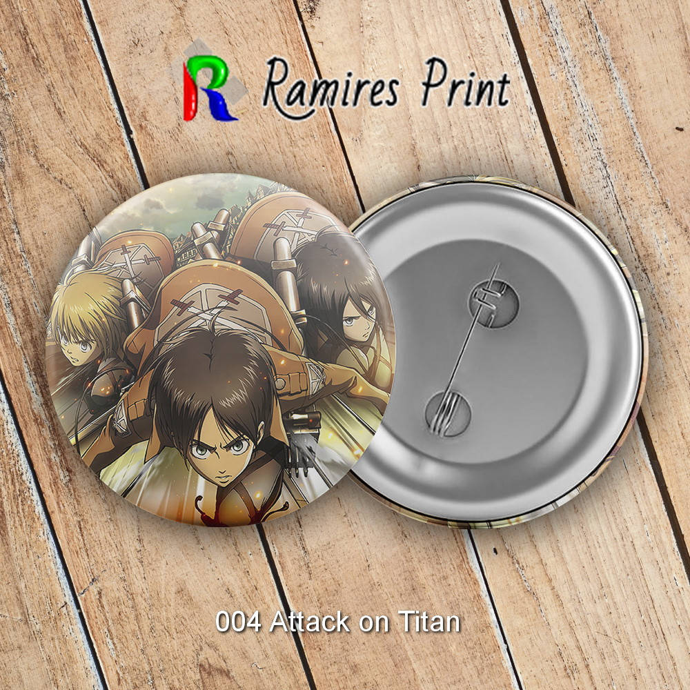 

Значок Аниме Attack on Titan 004