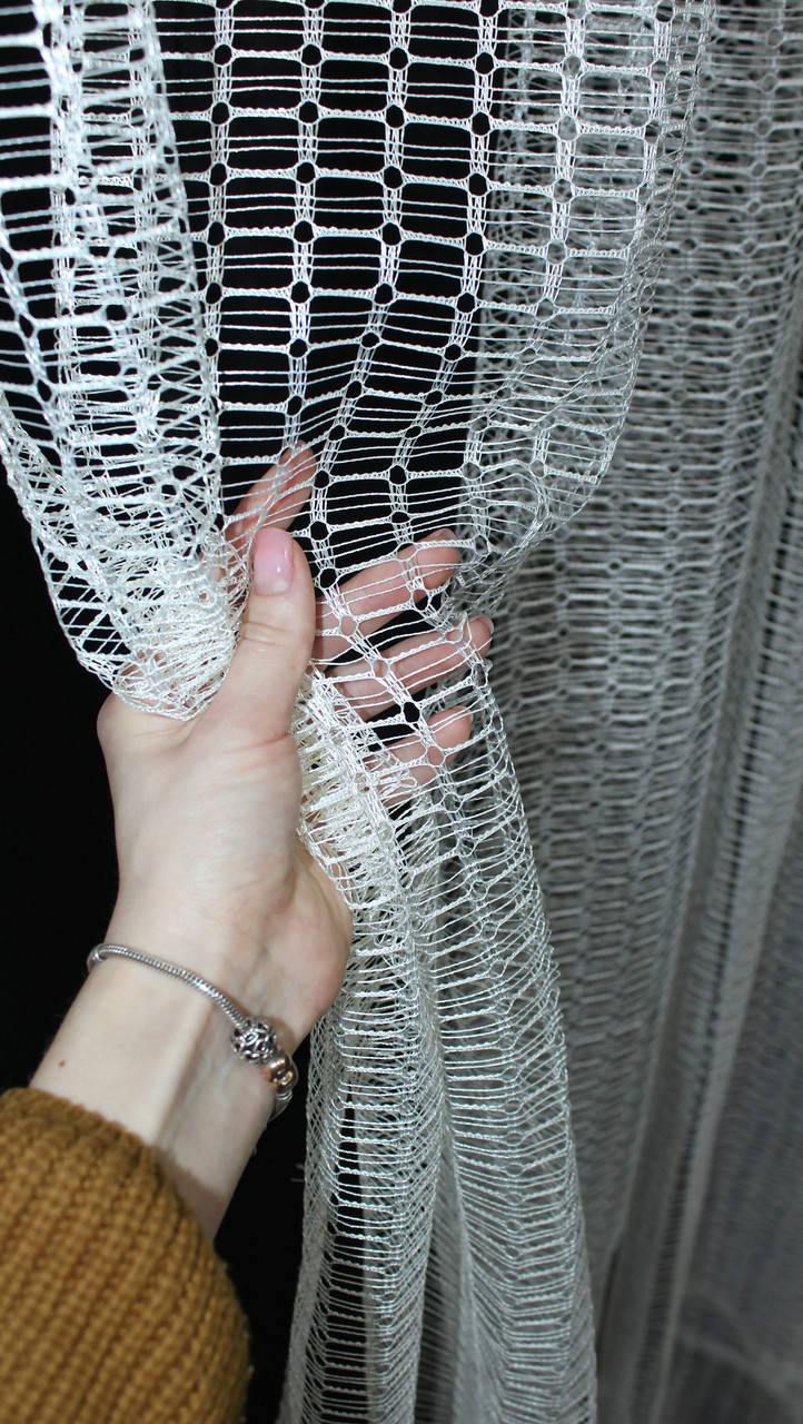 

Тюль сетка. Коллекция "SET-1". Цвет белый. Код 070т.