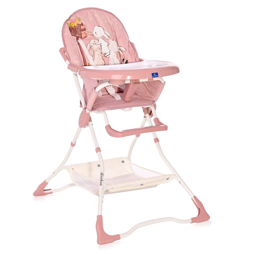 

Стульчик для кормления Lorelli BonBon Beige Rabbits, Бежевый