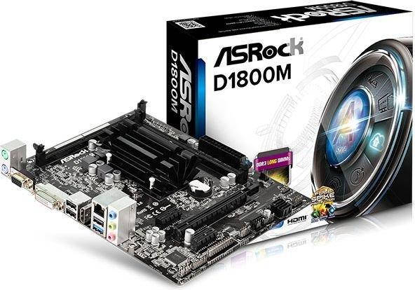 

Материнская плата ASRock D1800M
