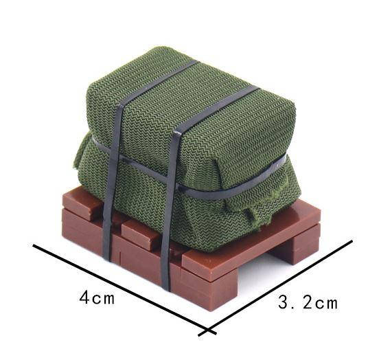

Конструктор, Паллета с грузом , BrickArms, Черный