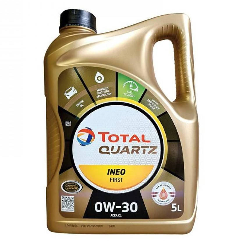 

Масло моторное TOTAL QUARTZ INEO FIRST 0W30 5л