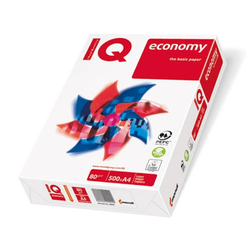 

Бумага IQ Mondi, А4, 80г/м2, 500л, Белый