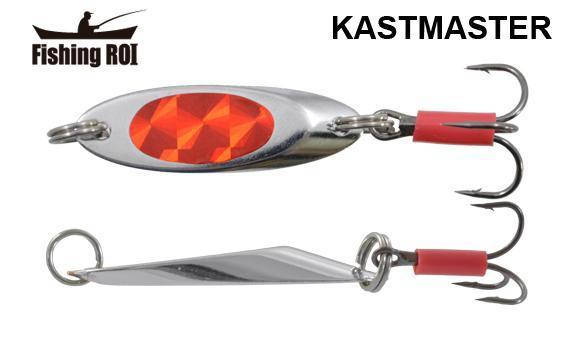 

Блесна Fishing ROI Kastmaster 14 gr цвет 013 ( серебро+рубин.чешуя )