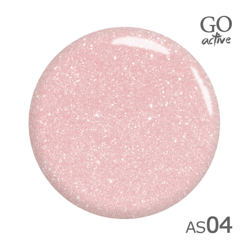 

Гель-лак GO Active Always Sparkle №004 світло-рожевий з мікроблиском 10 мл