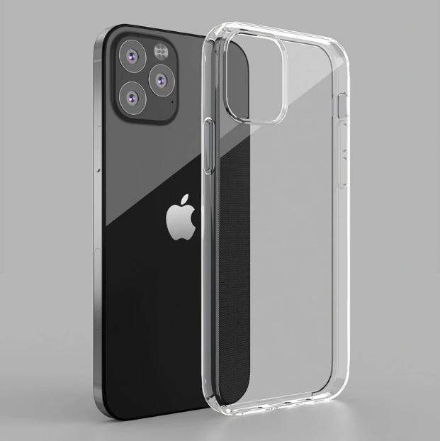 

Ультратонкий 0,3 мм чехол для Apple iPhone 12 Pro прозрачный (на айфон 12 про)