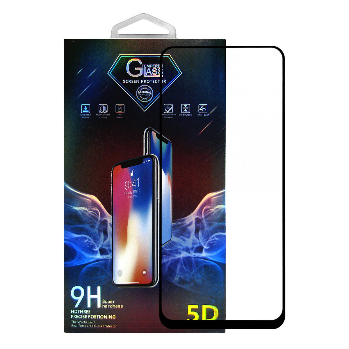 

Защитное стекло Premium Glass 5D Full Glue для OnePlus Nord N10 Black, Черный