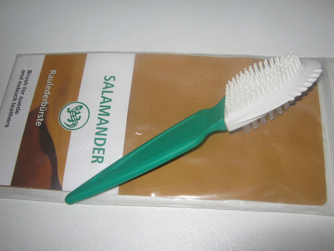 

Щётка комбинированная для замши, нубука и велюра Salamander