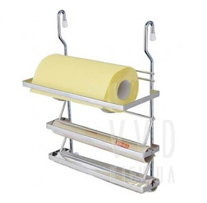 

Держатель бумажного полотенца, фольги и пленки (хром) 350х135х360 (MX-428)