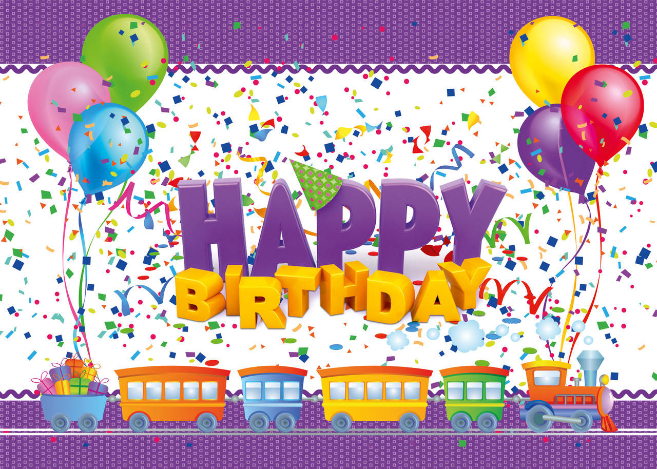 

Пакет для подарка большой горизонтальный "Happy Birthday" 36х22 см (6 шт/уп)
