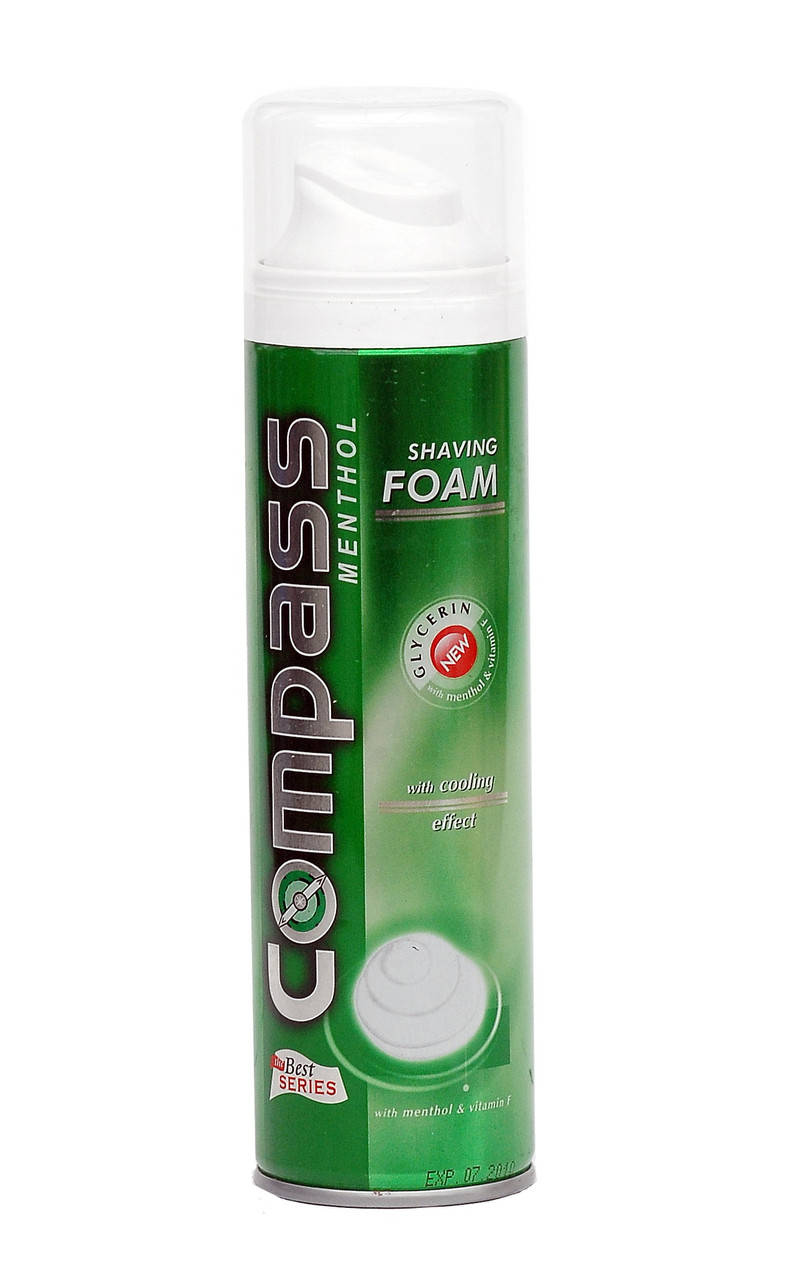 

Пена для бритья Compass Menthol 200 мл (3 800 023 401 542)