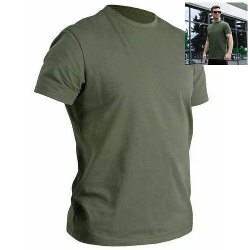 

Тактическая футболка Pobedov Lux; M/50р; Стрейч-кулир. Olive. Армейская футболка Победов. Украина.