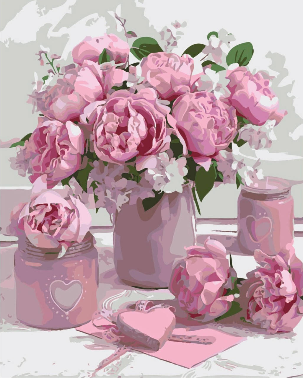 

Картина по номерам Миловидный натюрморт, 40х50 (SY6512)