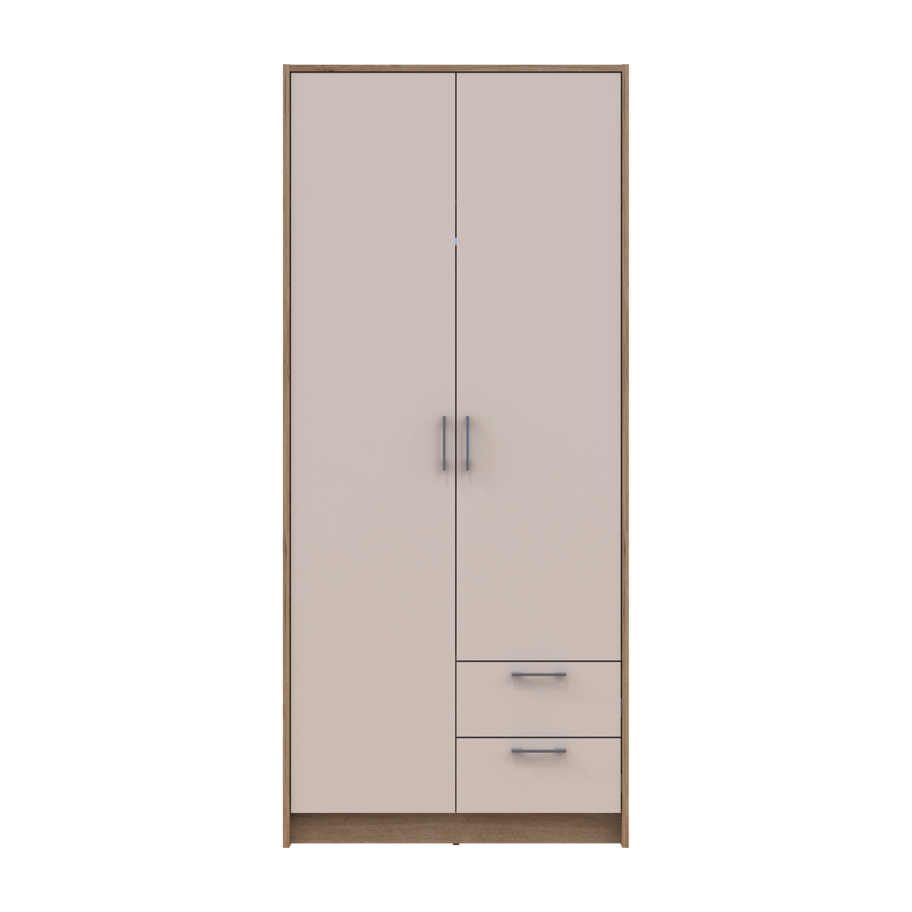 Розпашна Шафа для одягу Doros Ронді Дуб Артізан/Кашемір 2ДСП 82х52х195 (80737805) 5