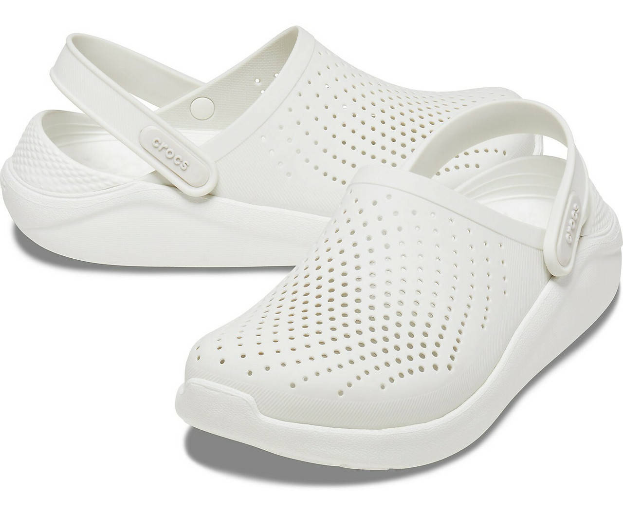 

Женские кроксы Crocs LiteRide Clog Almost White m7/w9(39)
