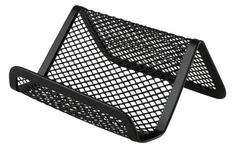 

Подставка для визиток 95x80x45мм металлическая черная Buromax BM.6225
