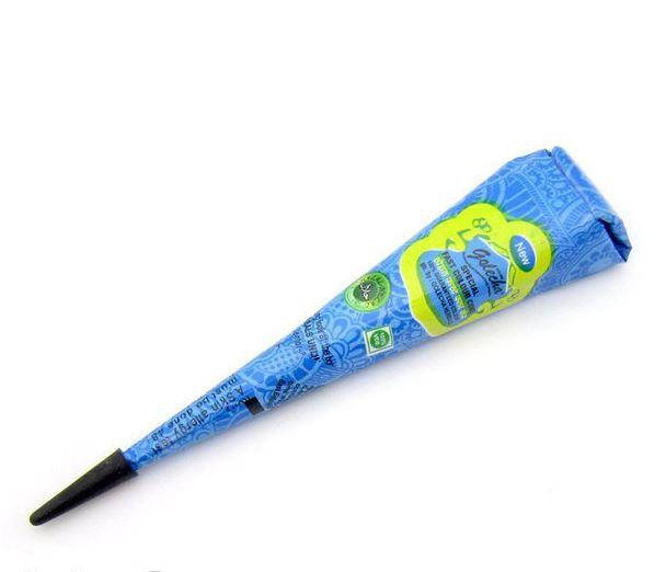 

Хна в конусе синяя TM Golecha