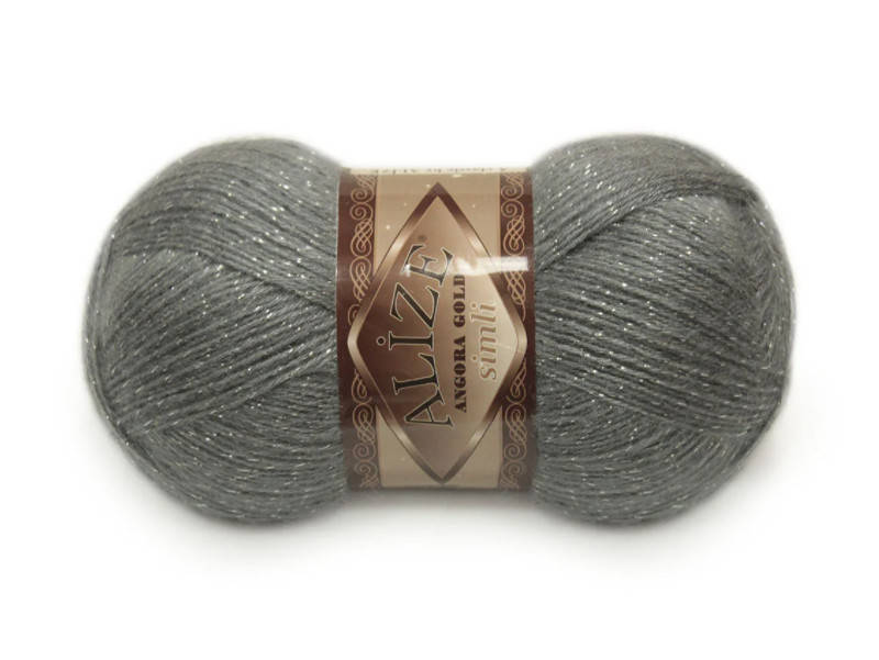 

Alize Angora Gold Simli, Угольно серый №87