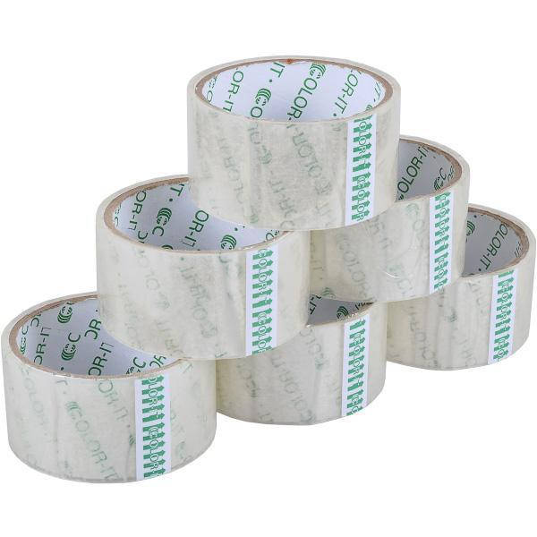 

Скотч упаковочный 50 метров, 45мм, 50 мкм S-50M, Прозрачный