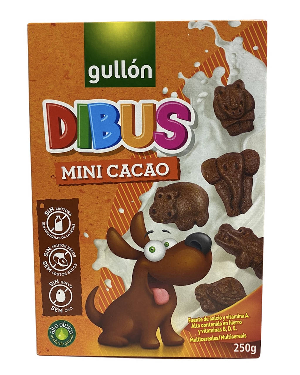 

Печиво GULLON Dibus Mini Cacao 250 г 8410376002256