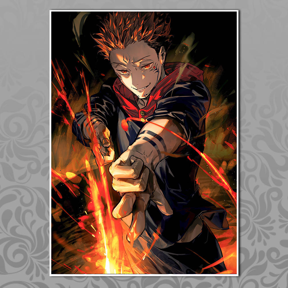 

Плакат Аниме Jujutsu Kaisen 13
