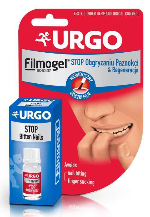 

(Urgo Filmogel Stop) избавляет от привычки грызть ногти и востанавливает их 9 мл