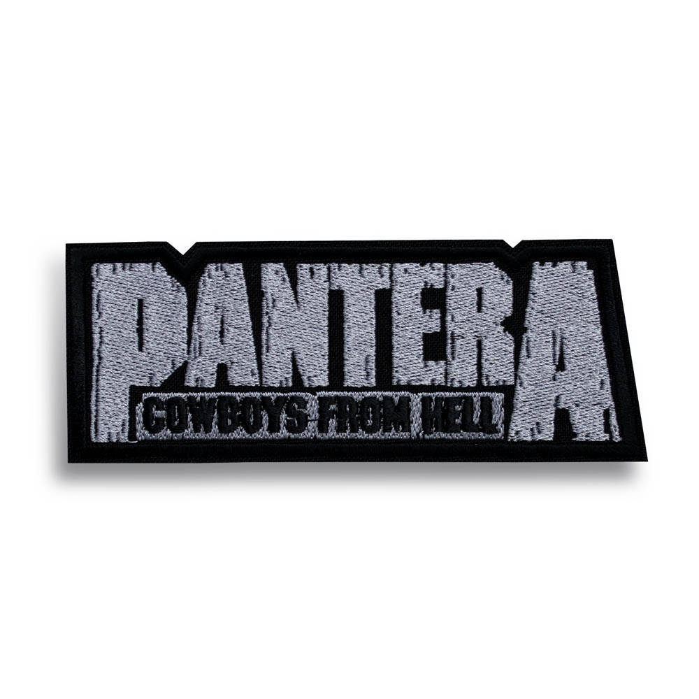 

Нашивка с вышивкой PANTERA Cowboys from Hell, Черный