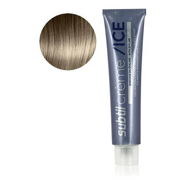 

Стойкая крем-краска Ducastel Subtil creme № 8 ICE Colors - холодный светлый блонд 60 мл