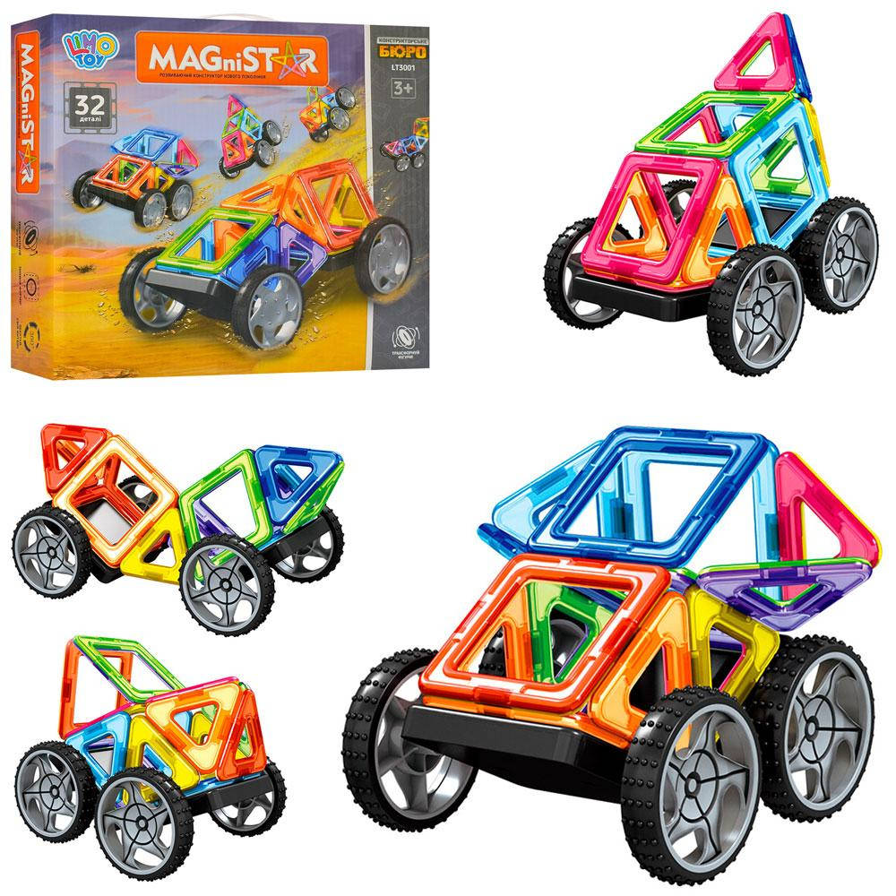 

Магнитный конструктор Limo toy LT3001 32 детали