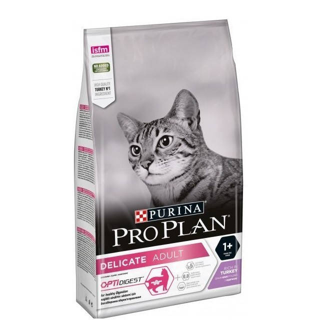 

Сухой корм Purina ProPlan Delicate с индейкой, 1.5 кг