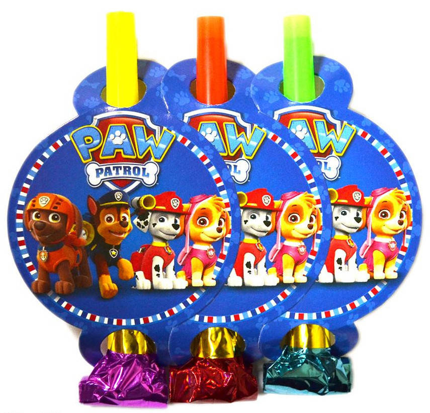 

Язычок-гудок "Щенячий патруль" 6шт