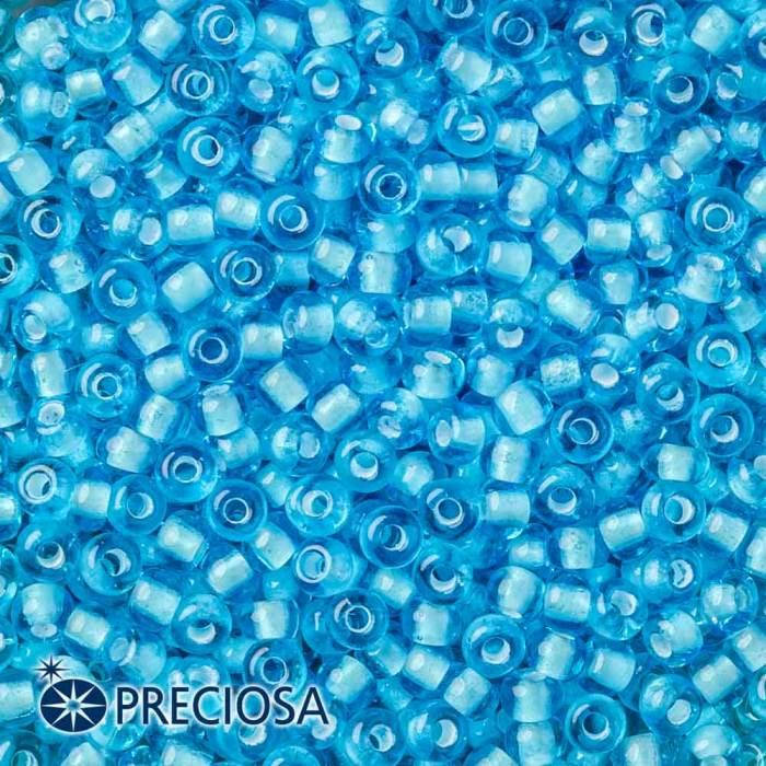 

Чешский бисер Preciosa 10/0 №65016 голубой, мелованный, 50 грамм