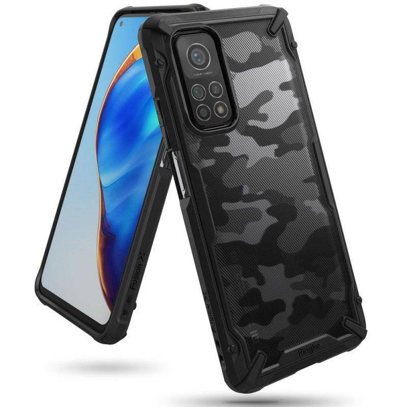 

Чехол Ringke Fusion X Desing Xiaomi Mi 10T, Mi 10T Pro Camo Black (RCX4851), Черный
