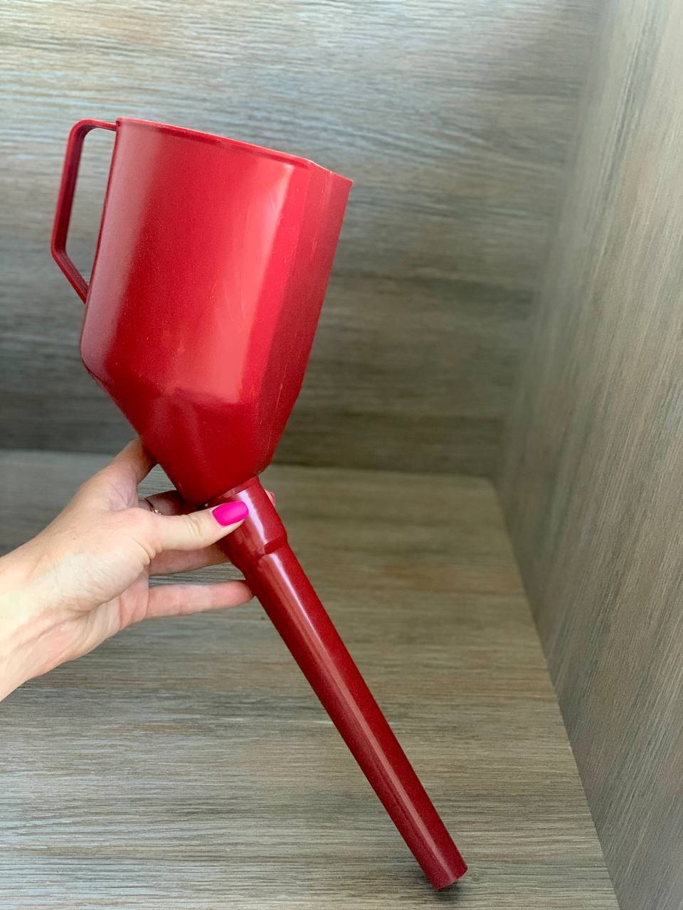 

Лейка для топлива пластик. Carlife (FL002) разборная, прямая