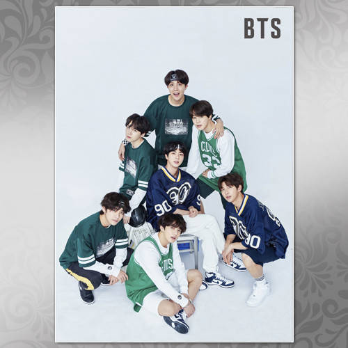 

Плакат K-Pop BTS 073