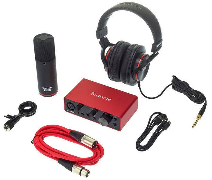 

Аудиомплект Focusrite Scarlett Solo Studio 3Gen