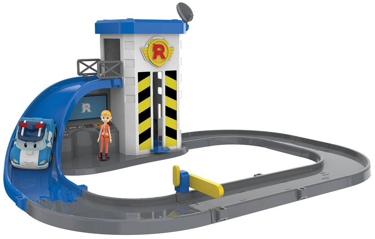 

Набор Robocar Poli Подъемник с металлической машинкой Поли и фигуркой Джин (83316)