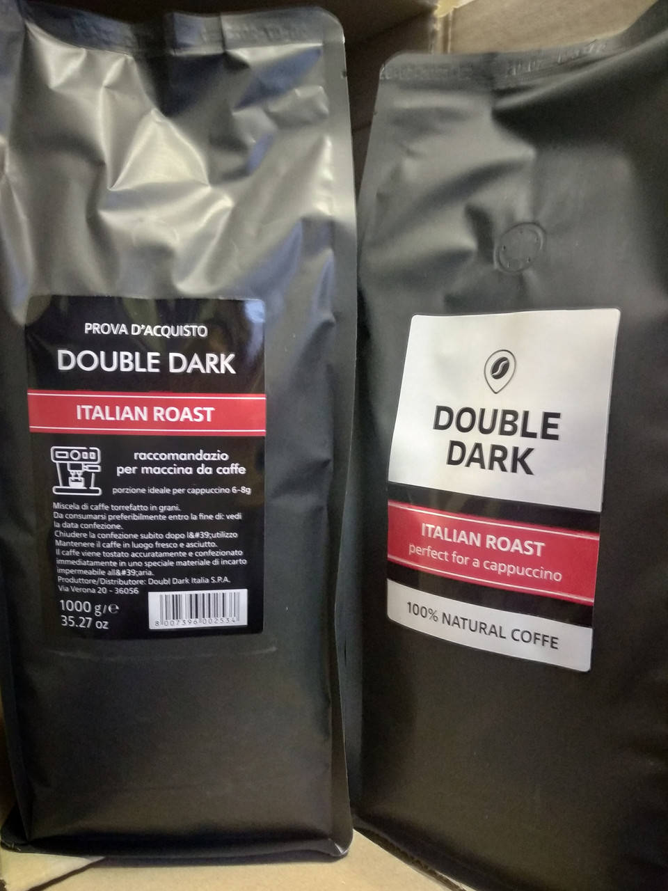 

Зерновой кофе Double Dark Дабл Дакр 1кг