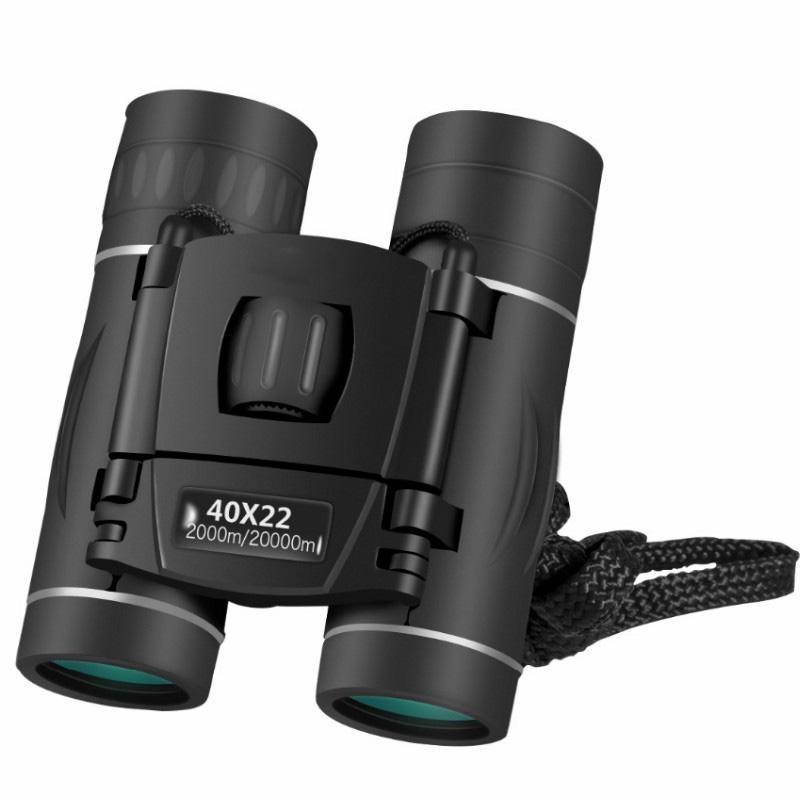 

Компактный складной бинокль для охоты, рыбалки и туризма BAK4 FMC, 40x22, HD, 2000м, Черный