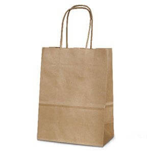 

Бурый крафт-пакет с витыми ручками (150х80х240)