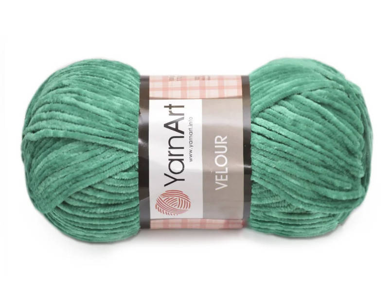 

YarnArt Velour, Бильярд №856