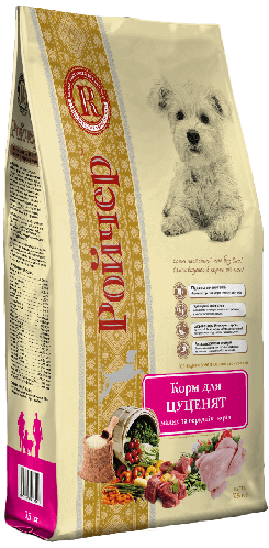 

Сухой корм Для щенков "Ройчер" 7.5 кг Малые Породы