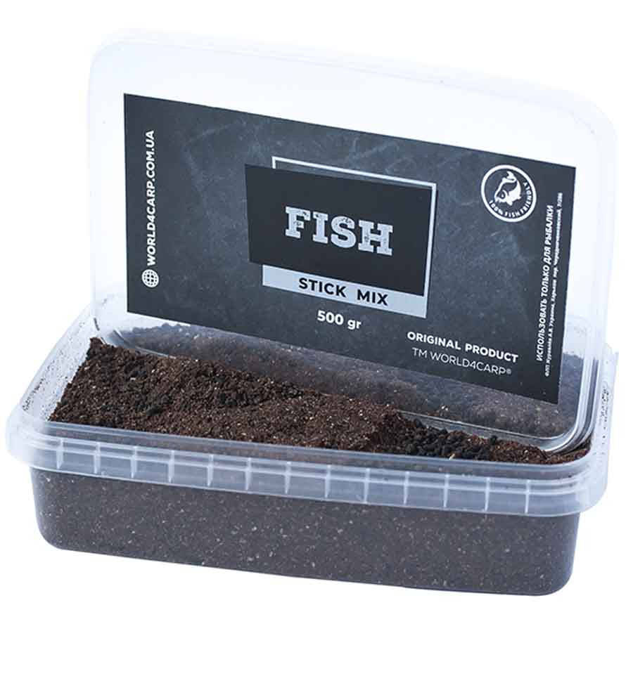 

Стик микс FISH World4Carp готовый к применению 500 г