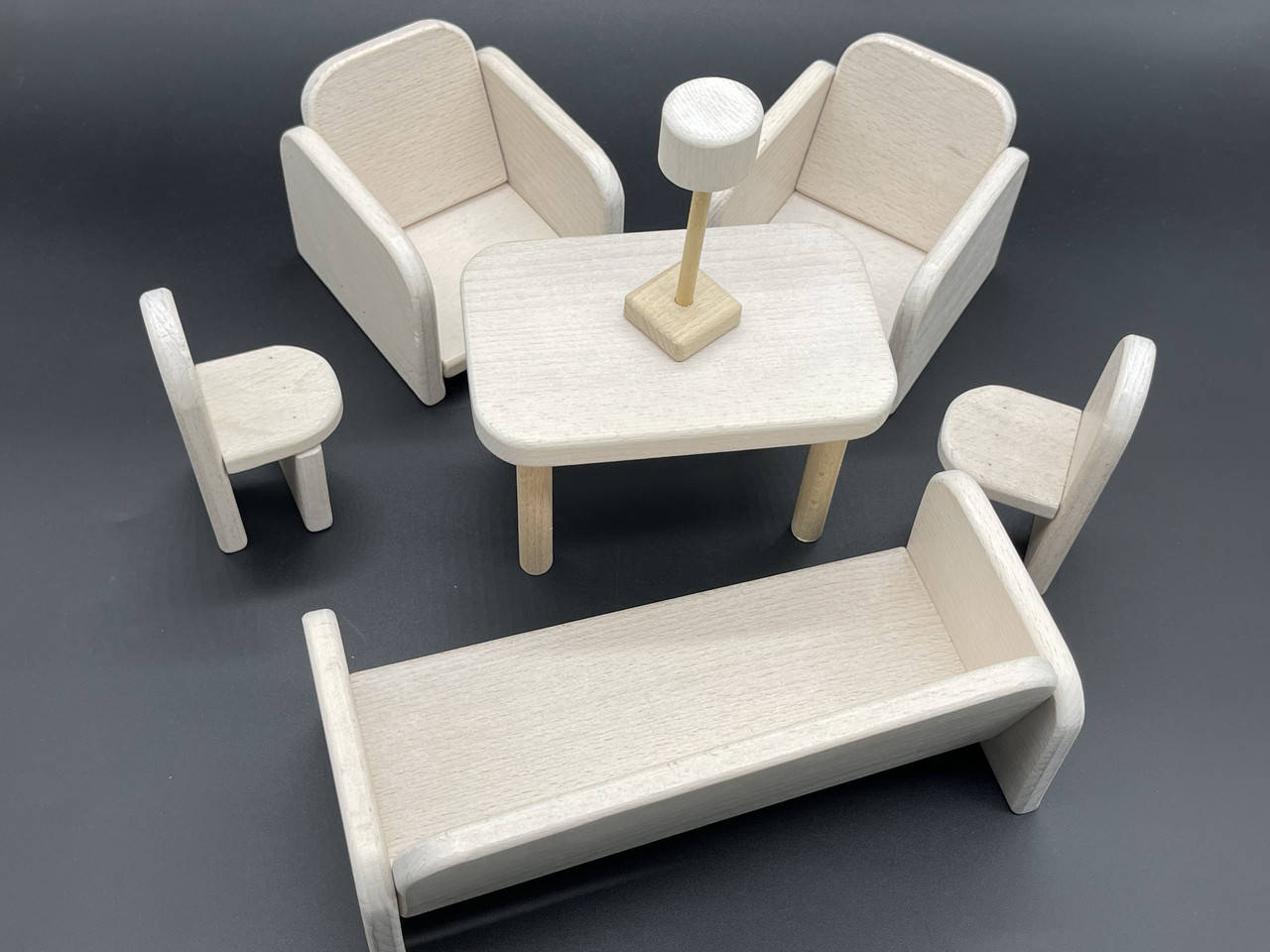 

Детская игрушка. Мебель для кукол. Экопродукт. Цвет белый.