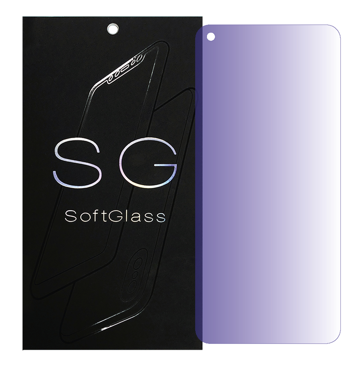 

Пленка OnePlus 9 на Экран полиуретановая SoftGlass, Прозрачный