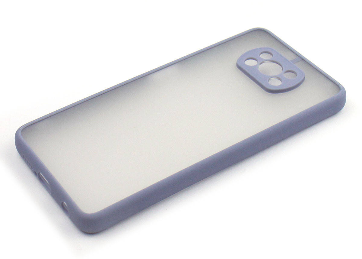 

Чехол CamShield для Xiaomi Poco X3 NFC / X3 Pro Lavander Grey, Серый
