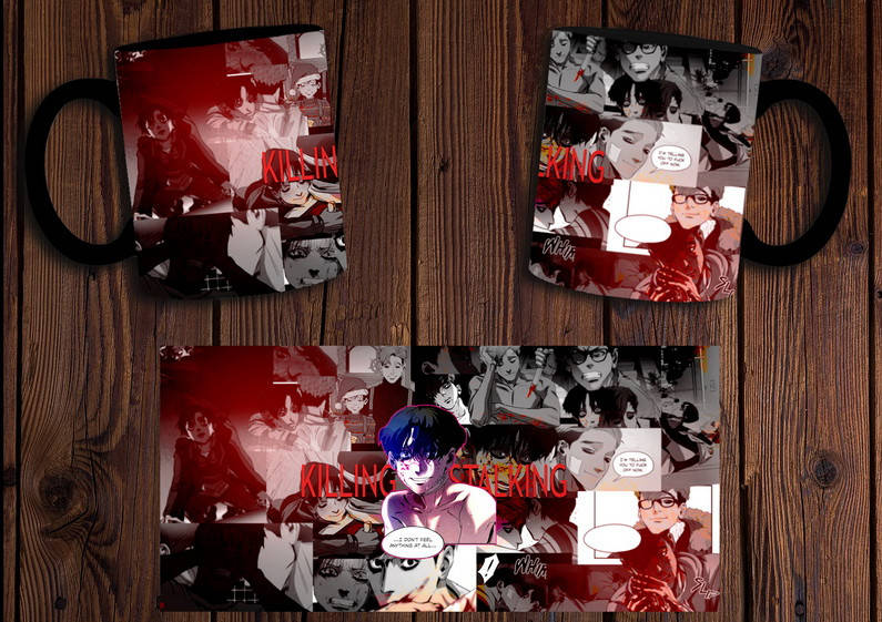 

Чашка "Убить сталкера" / Кружка Killing stalking №3 Черный