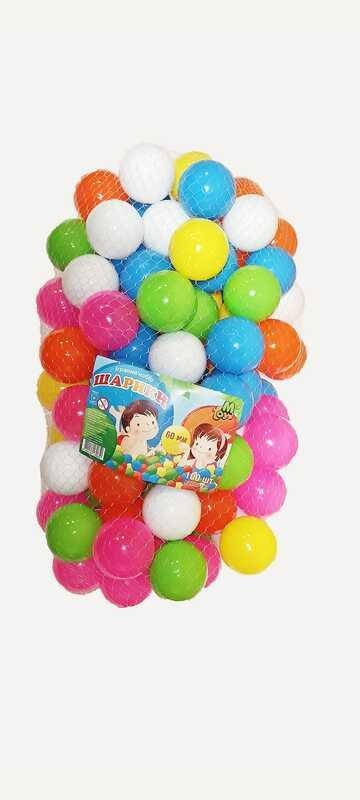 

Шарики "60 мм" в сетке 100 шт / 17101 "M TOYS"