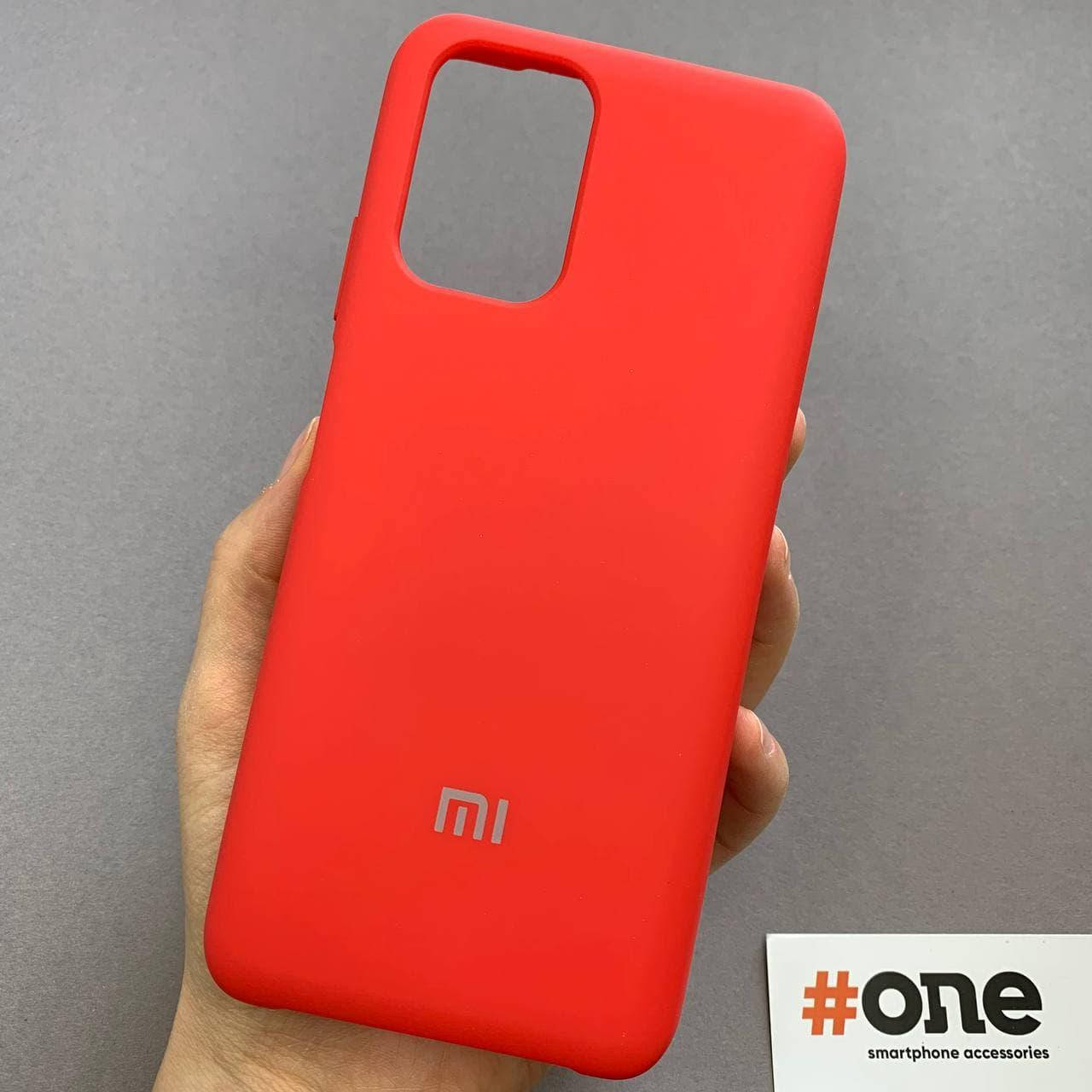 

Чехол для Xiaomi Redmi Note 10 с микрофиброй силиконовый чехол на телефон ксяоми сяоми нот 10 красный SSD