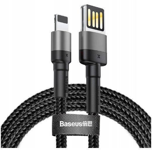 

Кабель Baseus Cafule Special Edition USB-Lightning, 1м Grey (CALKLF-GG1), Серый